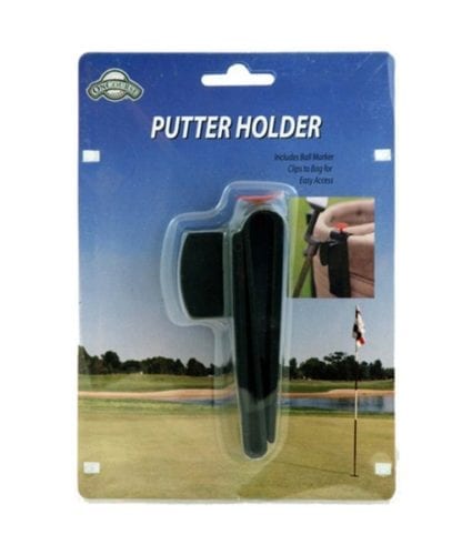 on course putter holder